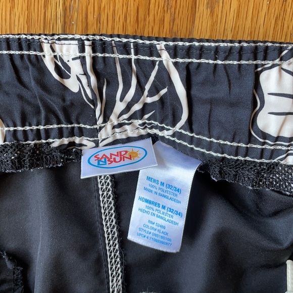Sand & Sun swim athletic shorts men’s medium - Picture 2 of 4